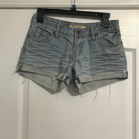 Forever 21 Jean Shorts sz 24 - Picture 9 of 9